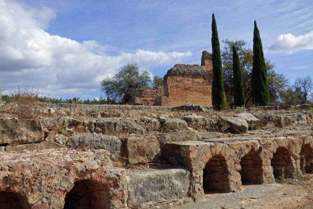 A photo of the Roman Ruins in Milreu