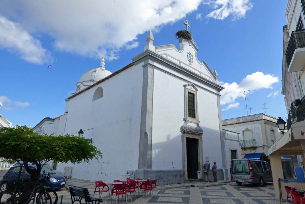 An Outside View of Igreja de Nossa Senhora da Soledade in Olhao