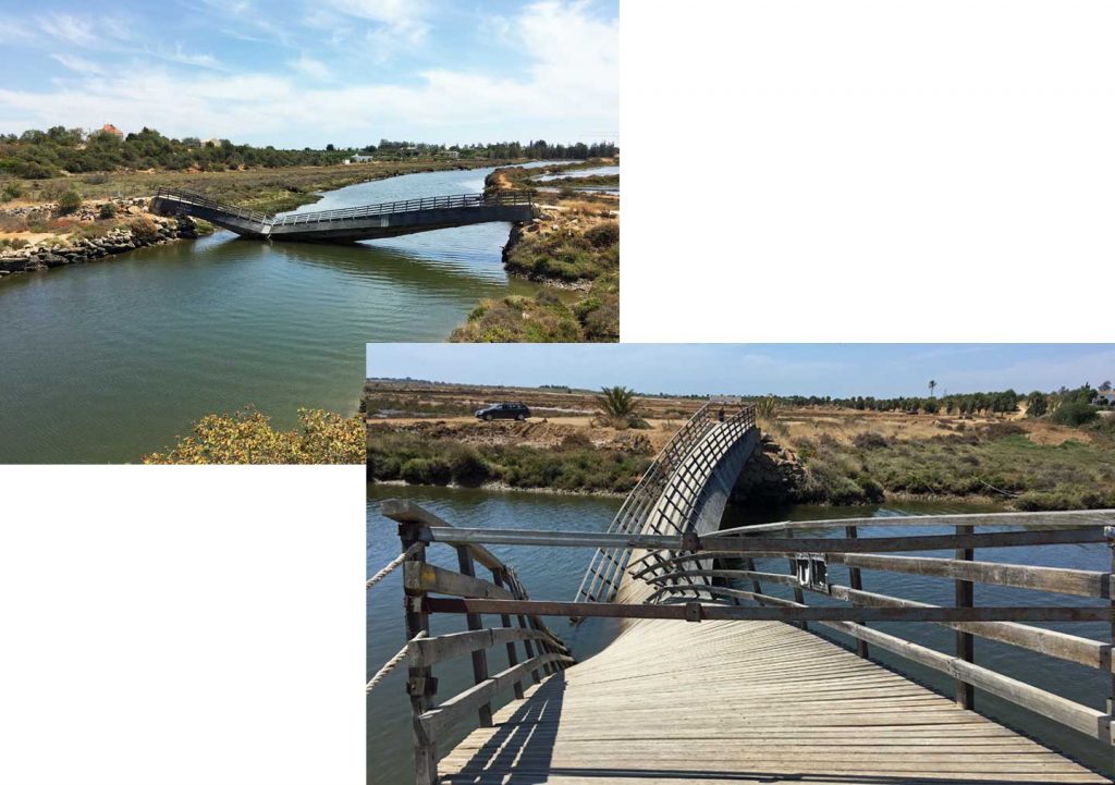 Broken bridge at Cabanas